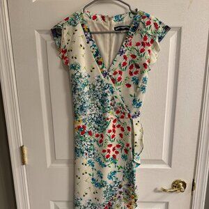 Karl Lagerfeld Paris Floral Print Dress